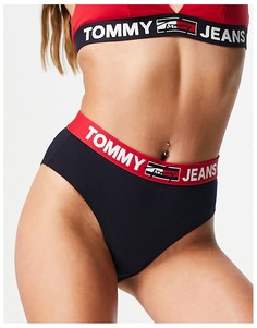 Темно-синие трусы с логотипом на поясе Tommy Jeans-Темно-синий