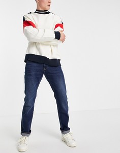 Джинсы прямого кроя Tommy Hilfiger Denton-Голубой