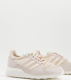 Кроссовки цвета слоновой кости adidas Originals ZX 500-Светло-бежевый