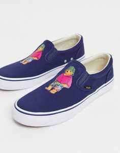 Polo ralph sales lauren slip on