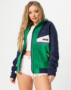 Куртка синего и зеленого цветов Berghaus Tramantana 91-Голубой
