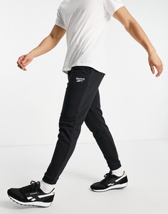 Черные флисовые джоггеры Reebok Training Essential-Черный цвет