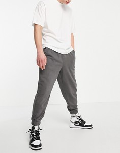 Черные выбеленные в винтажном стиле oversized-джоггеры из трикотажа (от комплекта) ASOS DESIGN-Черный