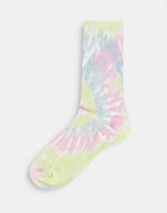 Разноцветные носки с принтом тай-дай Vans Covered-Многоцветный