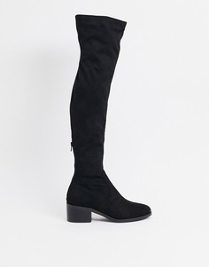 Черные высокие сапоги Steve Madden Georgette-Черный