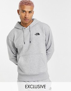 Серое худи The North Face Essential-Серый