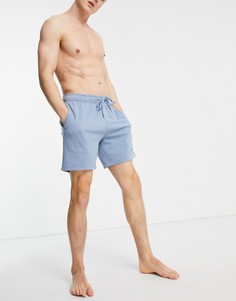 Синие шорты для дома Hollister-Голубой