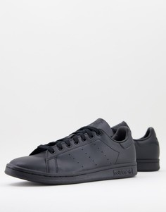 Черные кроссовки adidas Originals Sustainable Stan Smith-Черный цвет