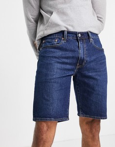 Синие джинсовые шорты с логотипом в виде флага Tommy Hilfiger Essential-Темно-синий