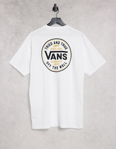 Белая футболка Vans Tried and True-Белый