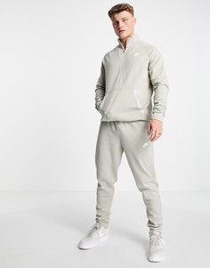Светло-бежевые джоггеры с манжетами Nike Modern Essentials-Нейтральный