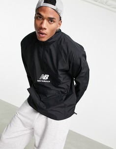 Анорак черного цвета New Balance-Черный
