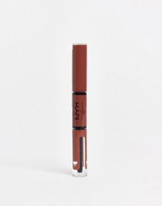 Стойкий блеск для губ NYX Professional Makeup – Shine Loud (Boundary Pusher)-Розовый цвет