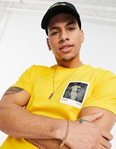 Желтая футболка Lacoste x Polaroid-Желтый