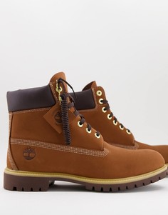 Коричневые ботинки высотой 6 дюймов Timberland Premium-Коричневый цвет