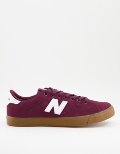 Бордовые кроссовки New Balance 210-Красный