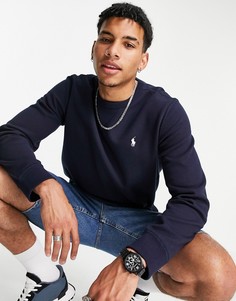 Темно-синий свитшот с логотипом в виде игрока в поло Polo Ralph Lauren