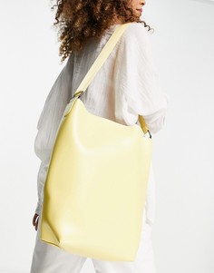 Желтая сумка-тоут на плечо Claudia Canova-Желтый