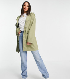 Шалфейно-зеленая легкая парка ASOS DESIGN Tall-Зеленый цвет