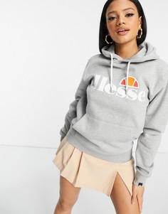 Худи серого цвета ellesse-Серый