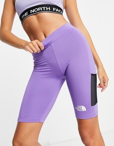 Фиолетовые шорты The North Face Mountain Athletic-Фиолетовый цвет