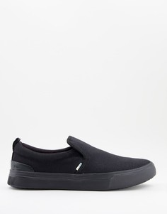 Черные кеды-слипоны Toms Trvl Lite-Черный цвет