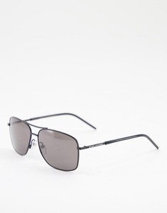 Черные солнцезащитные очки с металлической квадратной оправой Marc Jacobs-Черный цвет