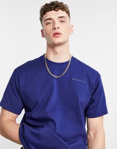 Темно-синяя премиум-футболка adidas Originals x Pharrell Williams-Темно-синий
