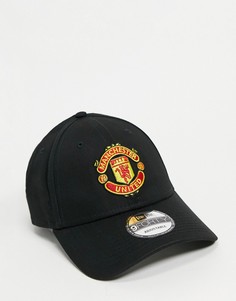 Черная бейсболка New Era Manchester United FC 9Forty-Черный