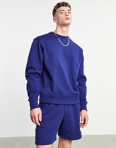 Темно-синий премиум-свитшот adidas Originals x Pharrell Williams
