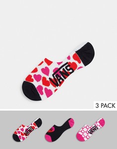 Многоцветные носки с сердечками Vans Lola Hearts Canoodle-Многоцветный