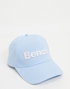Кепка небесно-голубого цвета с крупным логотипом Bench-Голубой
