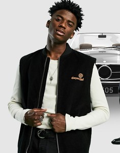 Вельветовый жилет ASOS Daysocial-Серый