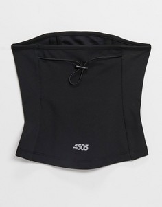 Неквормер для бега с маской для лица ASOS 4505-Голубой