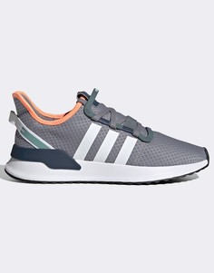 Серые кроссовки adidas Originals U-Path Run-Серый
