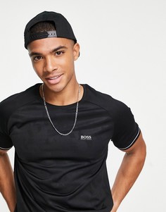 Футболка BOSS Athleisure-Черный цвет