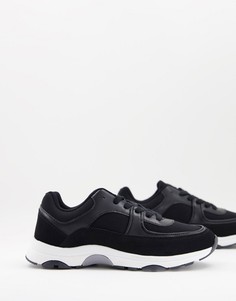 Черные кроссовки для бега ASOS DESIGN Dyna-Черный