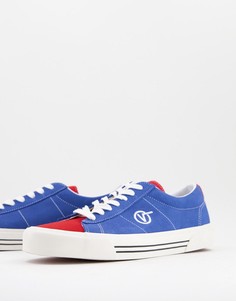 Синие/красные кеды Vans UA Sid DX-Многоцветный