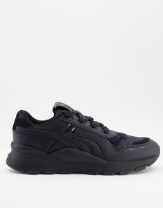 Кроссовки черного и серебристого цветов Puma RS 2.0 Futura-Черный цвет