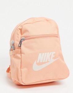 Маленький рюкзак оранжевого цвета Nike Futura-Оранжевый цвет