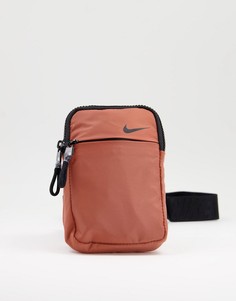 Оранжевая переливающаяся сумка для полетов Nike Essentials-Оранжевый цвет