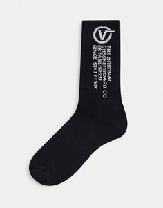 Черные носки Vans Distortion-Черный