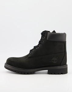 Черные ботинки высотой 6 дюймов Timberland Premium-Черный