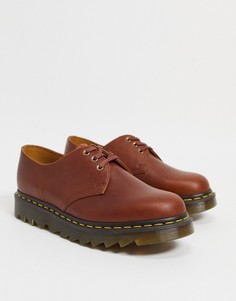 Светло-коричневые ботинки Dr Martens 1461-Коричневый цвет