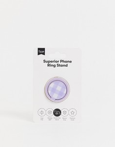 Подставка для телефона сиреневого цвета Typo-Многоцветный