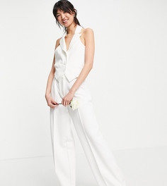 Эксклюзивный белый жилет (от комплекта) Y.A.S Bridal