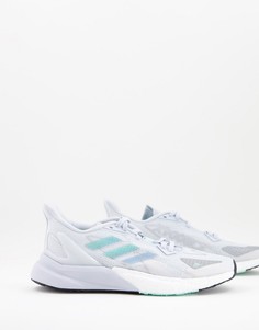 Светло-голубые кроссовки adidas Running X9000L3 Heatready-Голубой