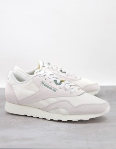 Нейлоновые кроссовки нейтральных оттенков Reebok Classic Nylon-Нейтральный