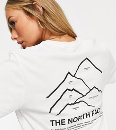 Белая футболка The North Face Peaks эксклюзивно для ASOS-Белый