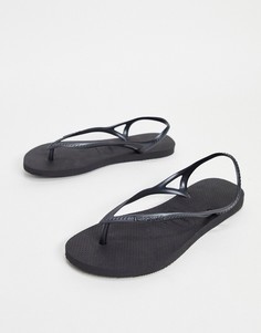 Черные сандалии Havaianas Sunny II-Черный